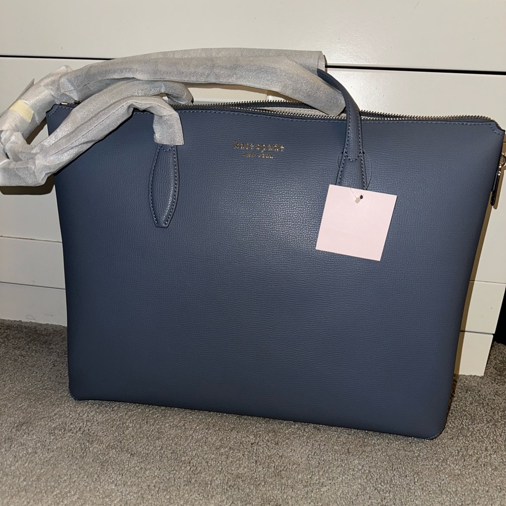 Kate Spade Blue Tote Bag